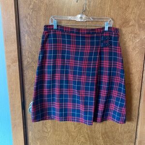 Plaid Skirt